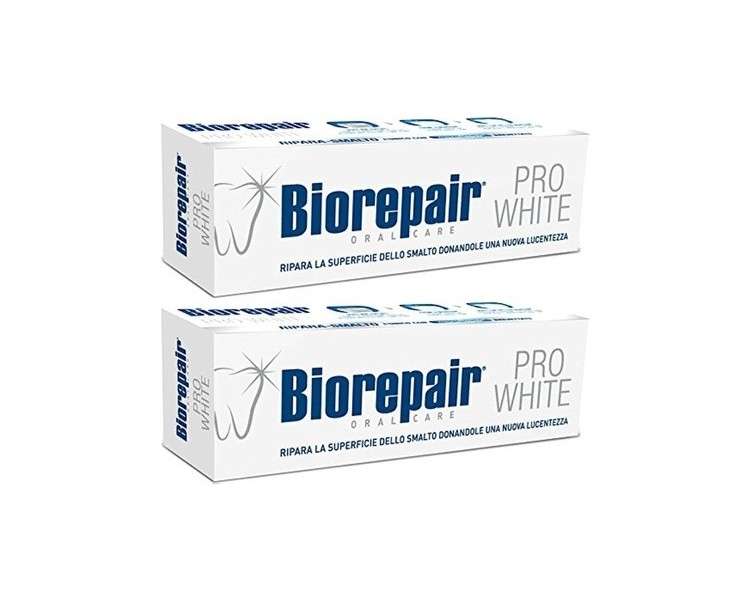 Biorepair Pro White Whitening Toothpaste with microRepair 2.5 fl.oz 75ml
