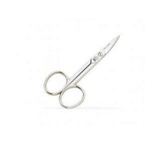 Classica Traditional Carbon Steel Nickel Plated Curved Blade Nail Scissors