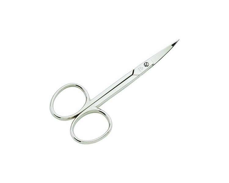 Classica Traditional Carbon Steel, Nickel-Plated, Straight Nail Scissors