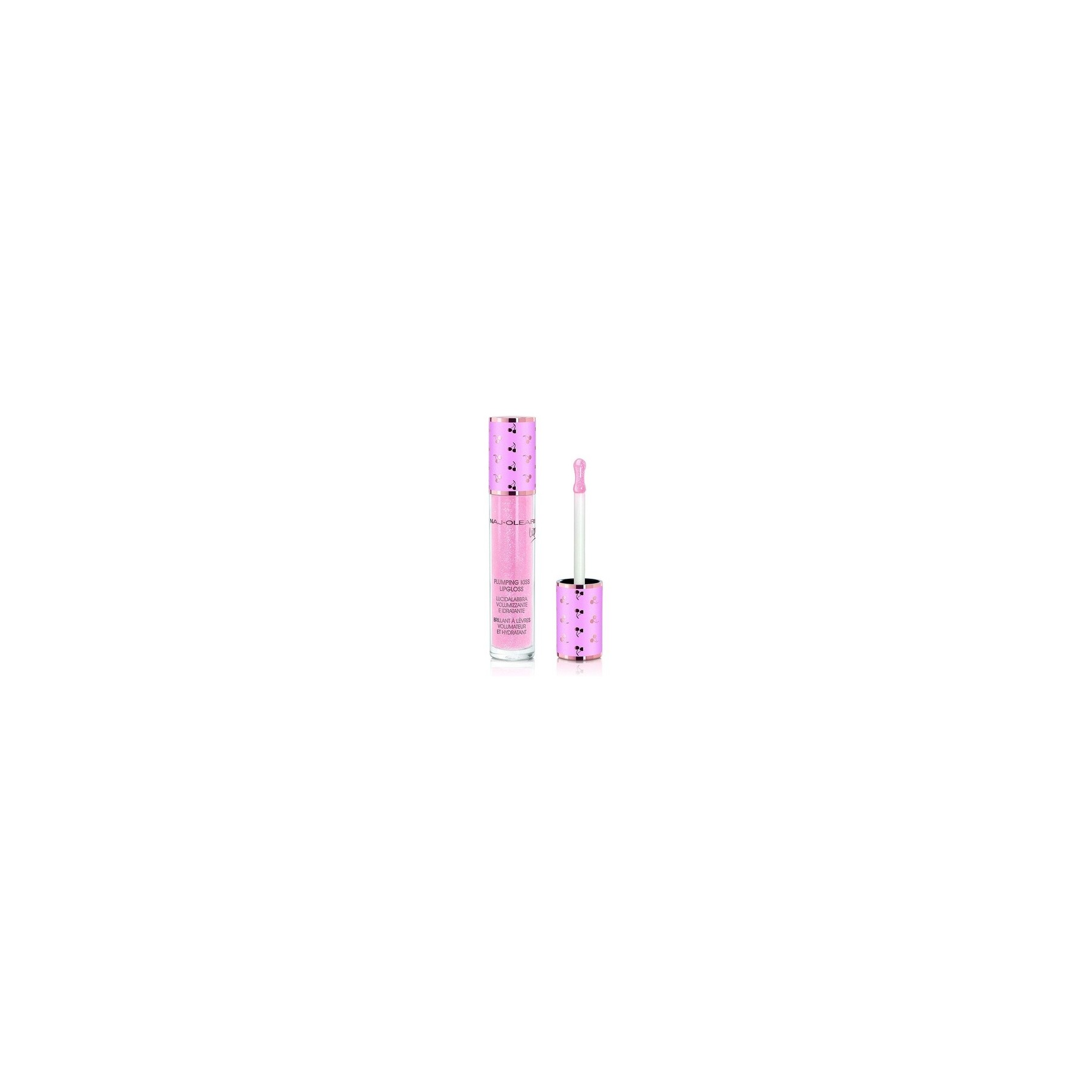 Volumizing Lip Gloss in Cotton Candy Pink