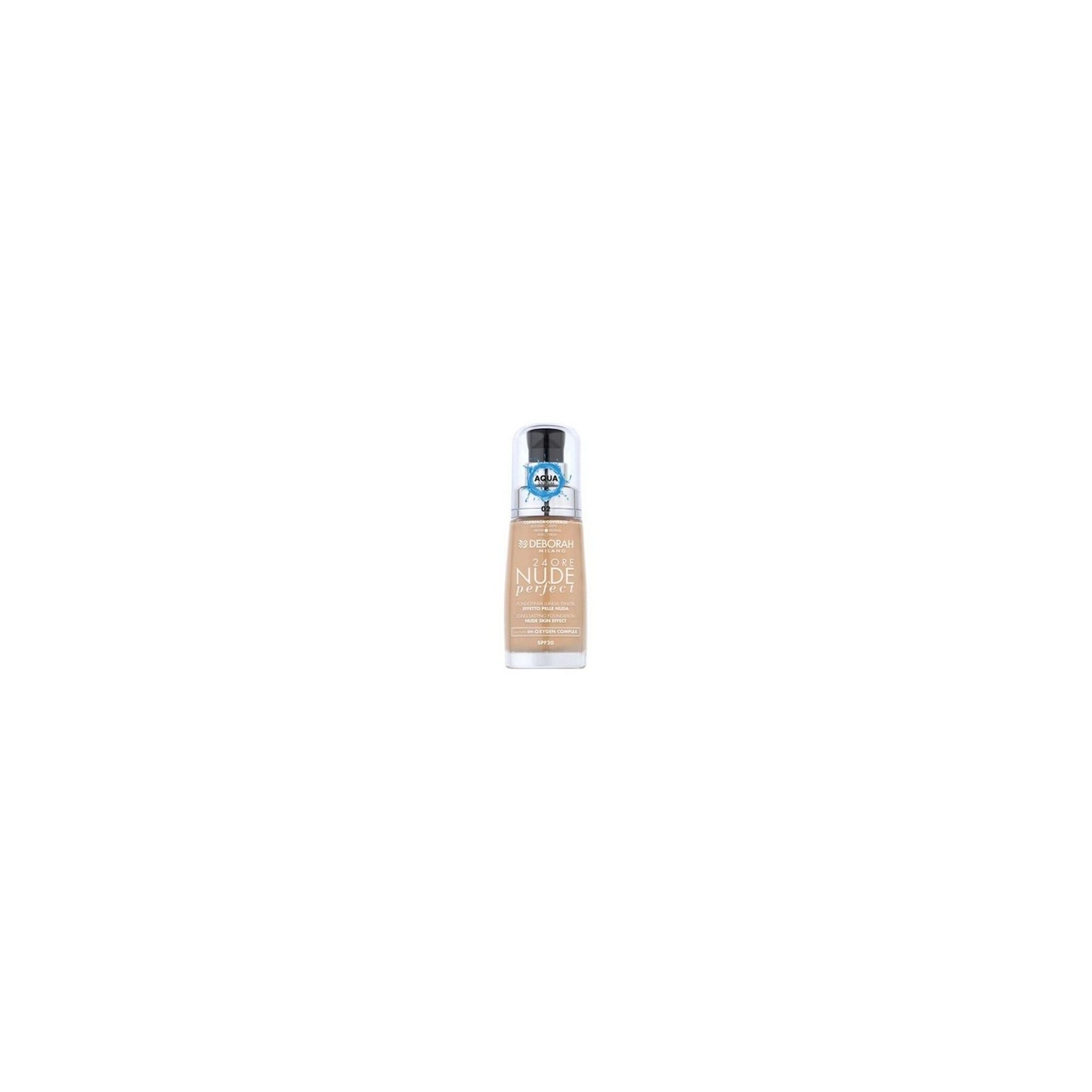 DEBORAH 24 Hours Nude Perfect Foundation 02 Beige