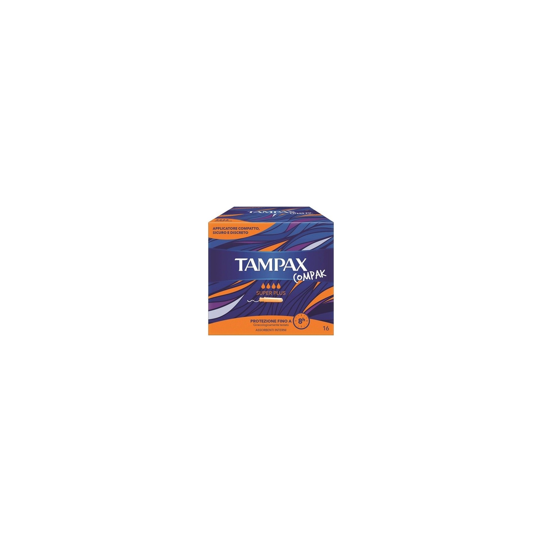 Tampax Compak Super Plus White