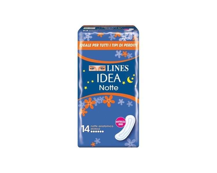 Lines Idea Night Extra Long - Pack of 14