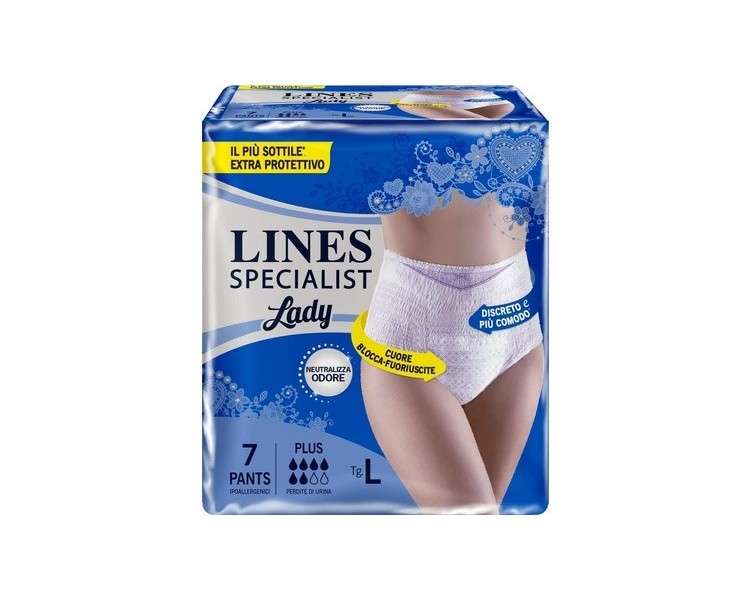 Lines Specialist Pants Plus Urine Damenbinden Size L