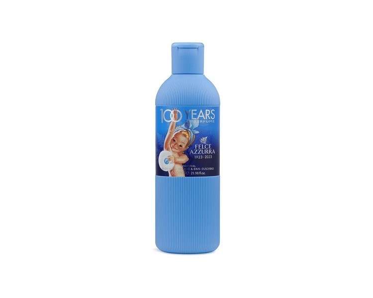 Felce Azzurra Classico Shower Gel Rich Velvety Soft Bath Experience with Classic Azzurra Fragrance 650ml
