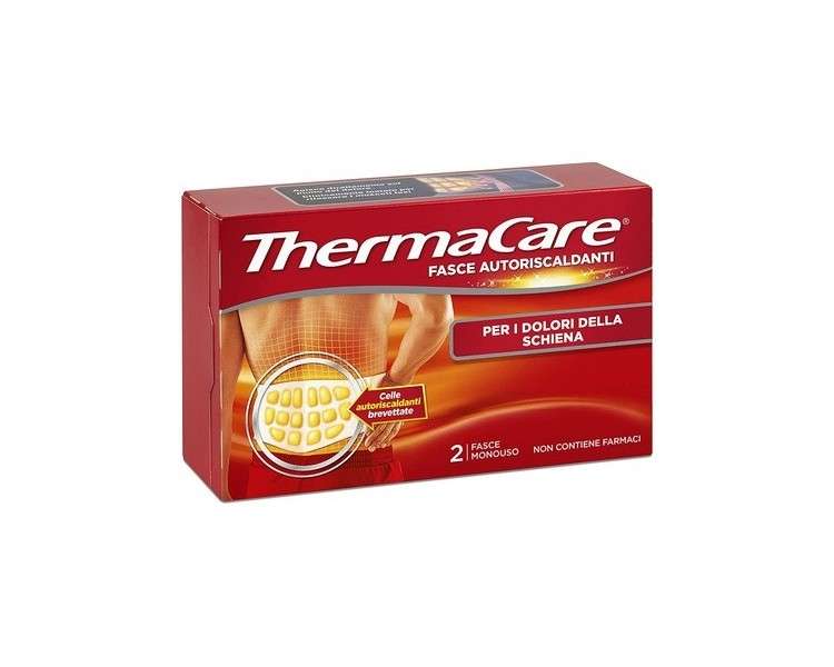 Pfizer Thermacare Back 2 Self-Heating Strips 150g