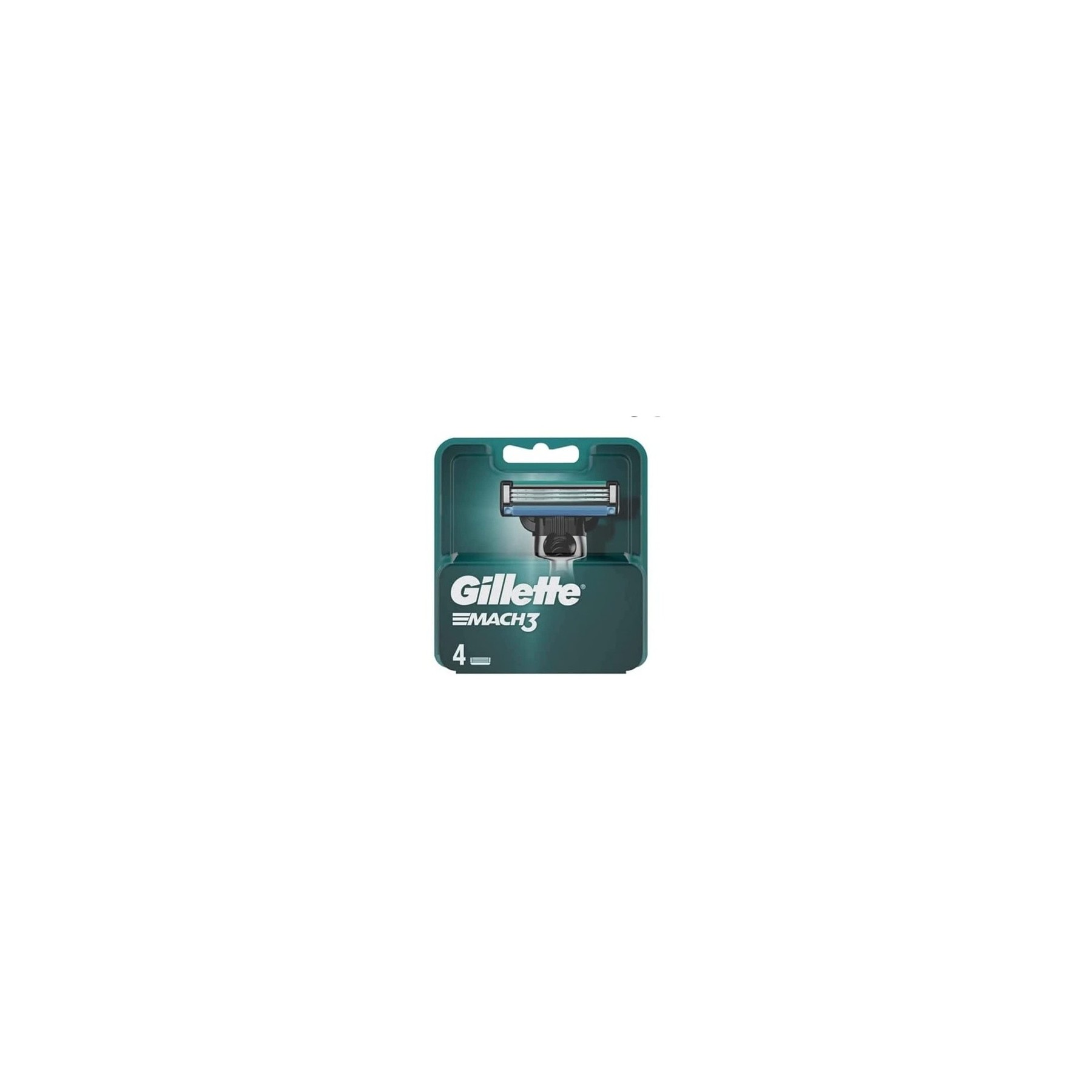 Gillette Mach3 Men's Razor Blades 4 Replacement Blades