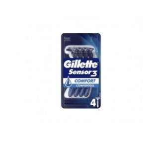 Gillette Sensor3 Comfort Men's Disposable Razor