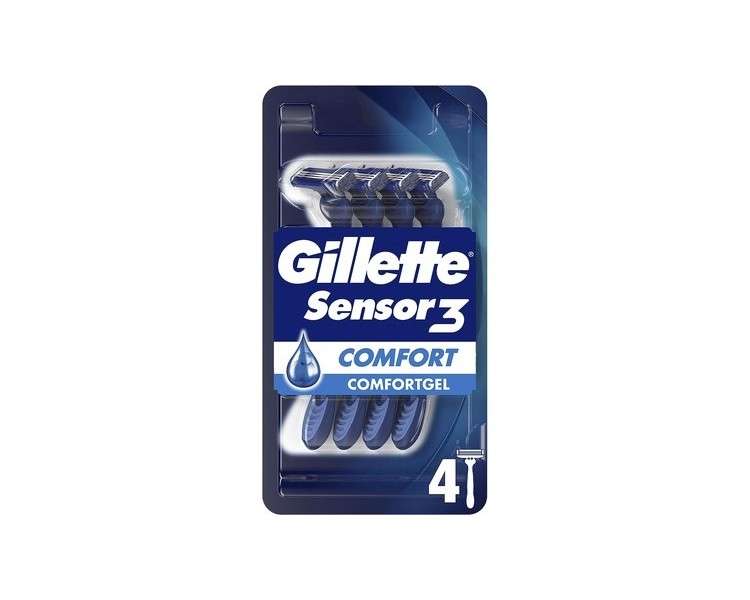 Gillette Sensor3 Comfort Men's Disposable Razor