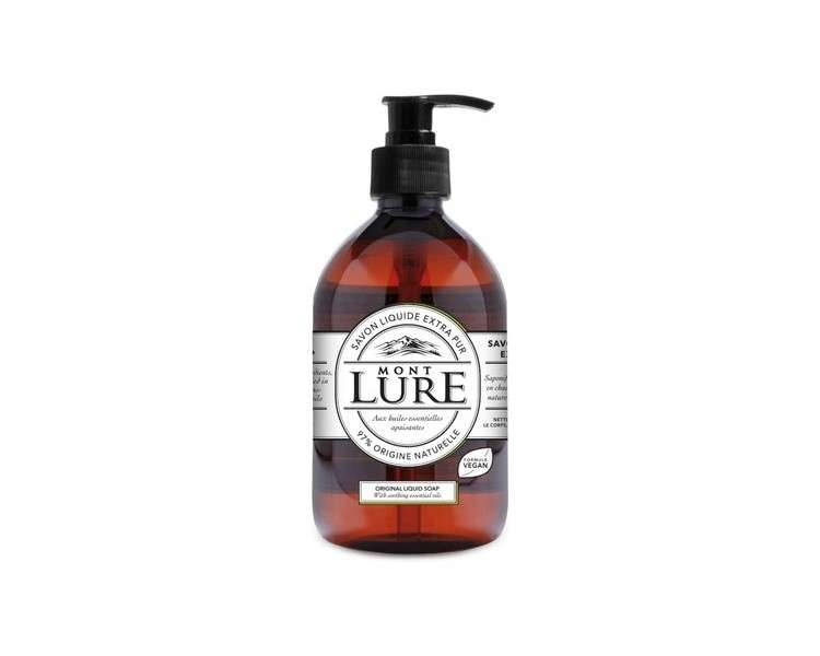 MontLure Extra Pure Liquid Soap with Essential Oils 500ml Provence Shower Gel - Effective Cleansing for Hands, Body, and Face