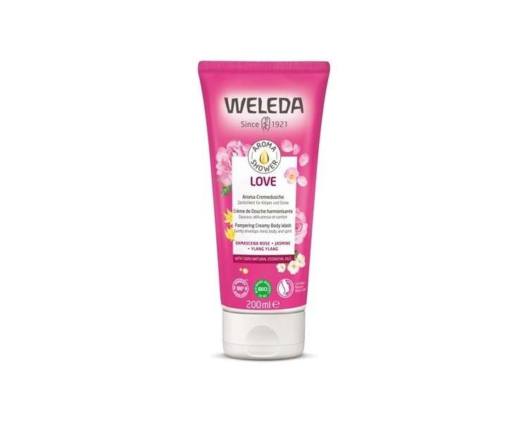 Weleda Love Aroma Pampering Creamy Body Wash, 200 ml