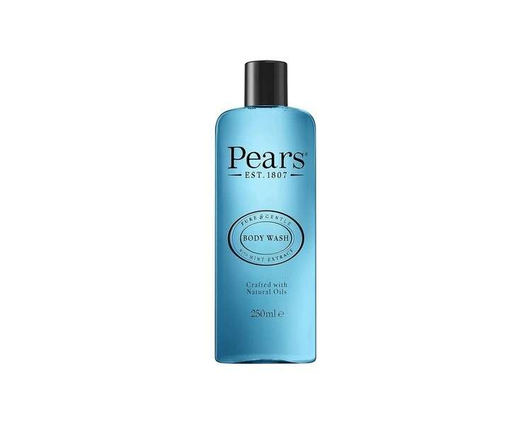 Pears Pure and Gentle Body Wash with Mint Extract 250ml
