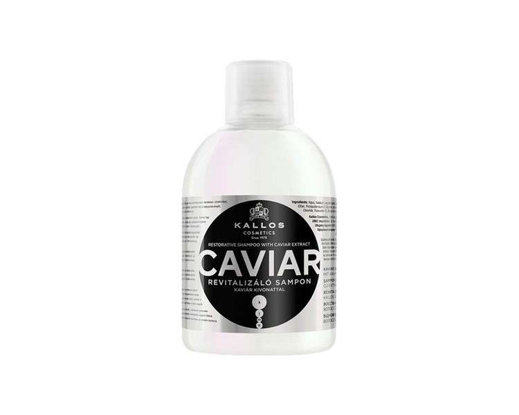 Kallos Cosmetics Kjmn Caviar Shampoo Er Pack X