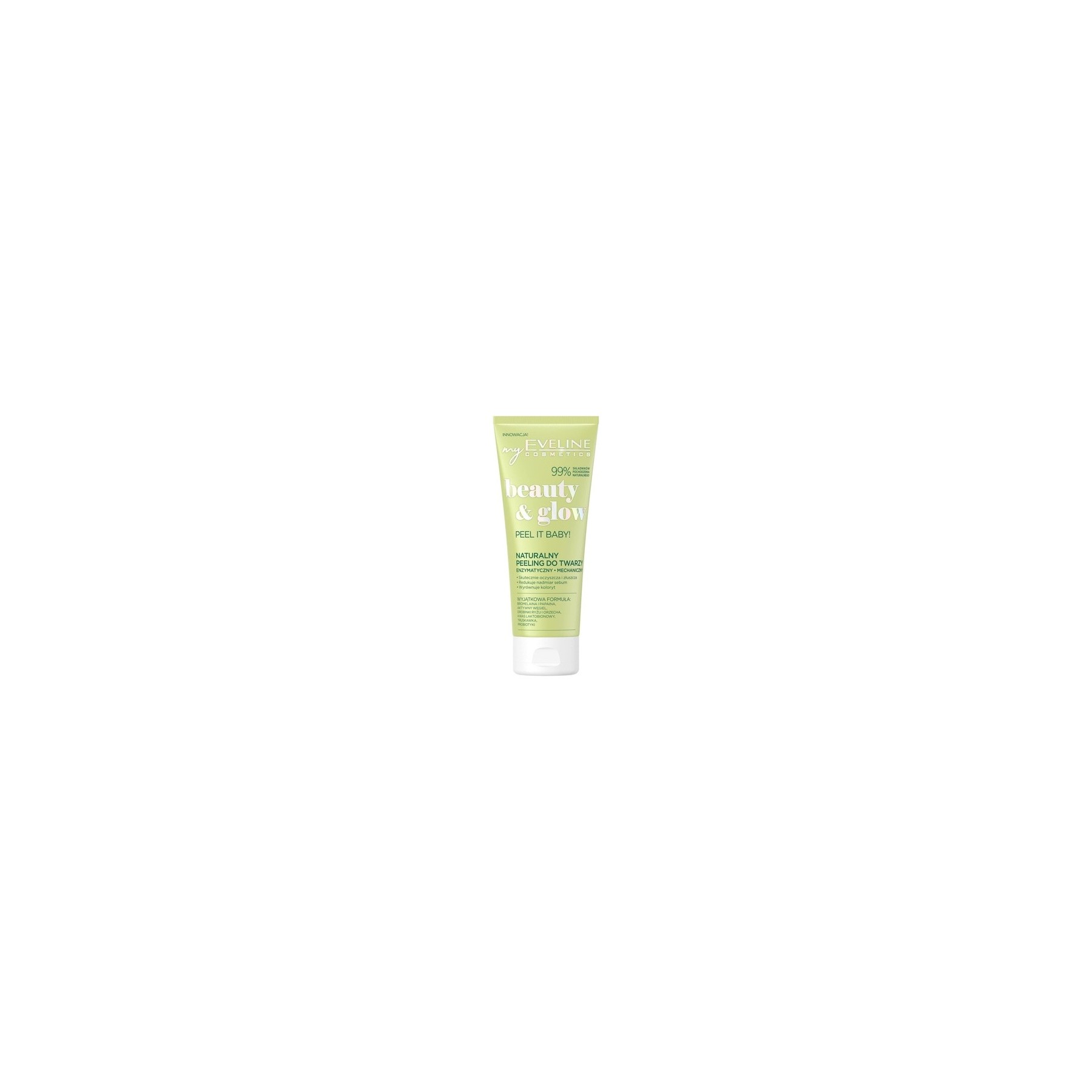 Eveline Cosmetics Beauty & Glow Natural Facial Scrub 75ml