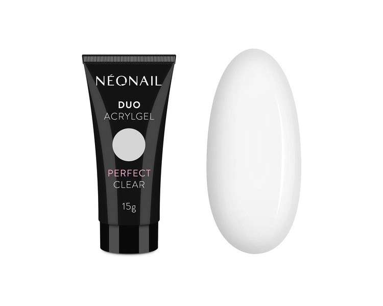 NeoNail Professional Duo Acrylic Gel 15g Nail Extension Artificial Nails Nail Modelling Builder Gel Perfect Clear