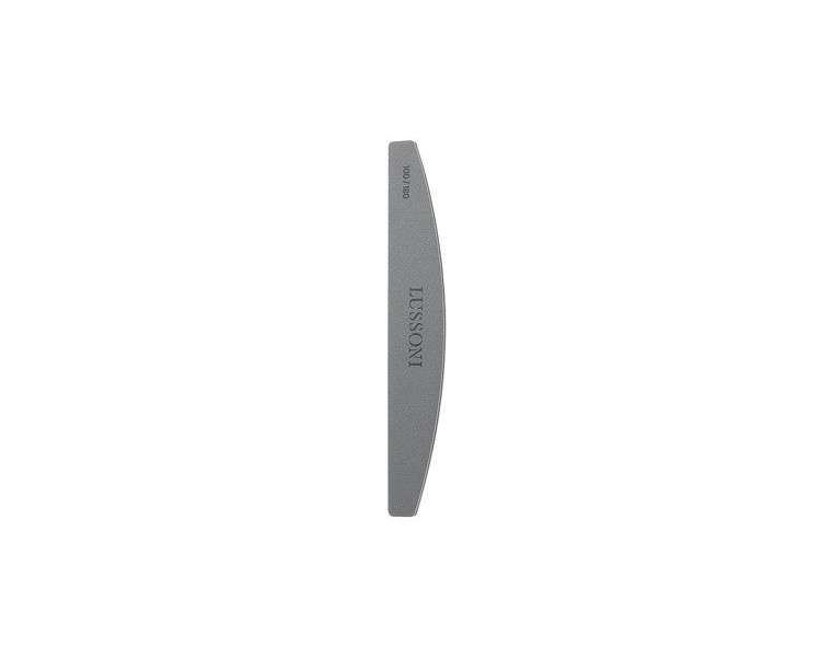 T4B LUSSONI MYLAR Half Moon Nail Files 100/180 Grit for Gel or Acrylic Nails