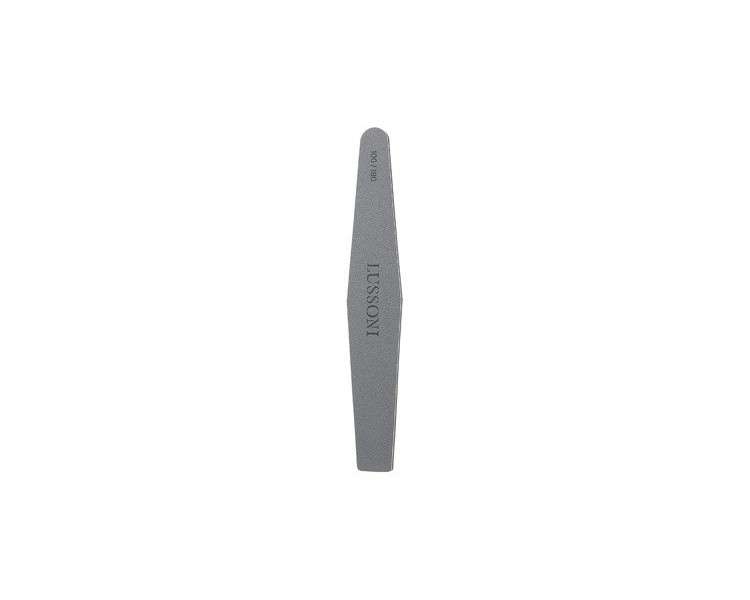 T4B LUSSONI MYLAR Trapezoid Nail File 100/180 Grit for Gel or Acrylic Nails