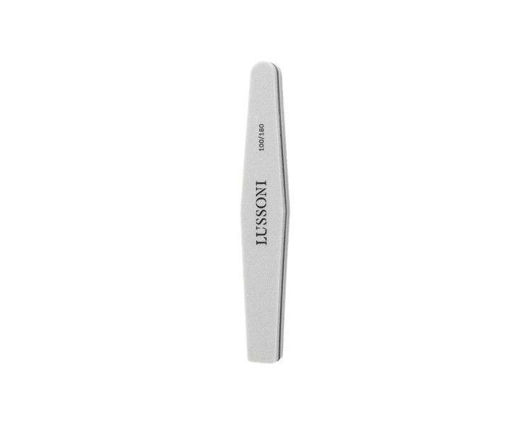 T4B LUSSONI Trapezoid Professional Nail Files 100/180 Grit - Pack of 25