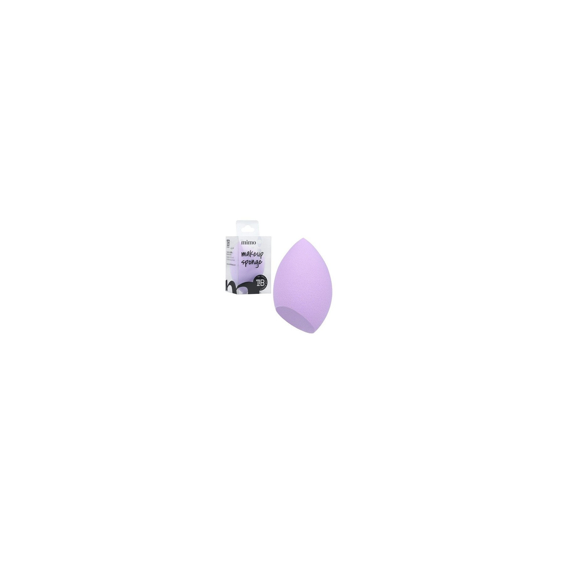 T4B MIMO Olive Shaped Makeup Sponge - Violet