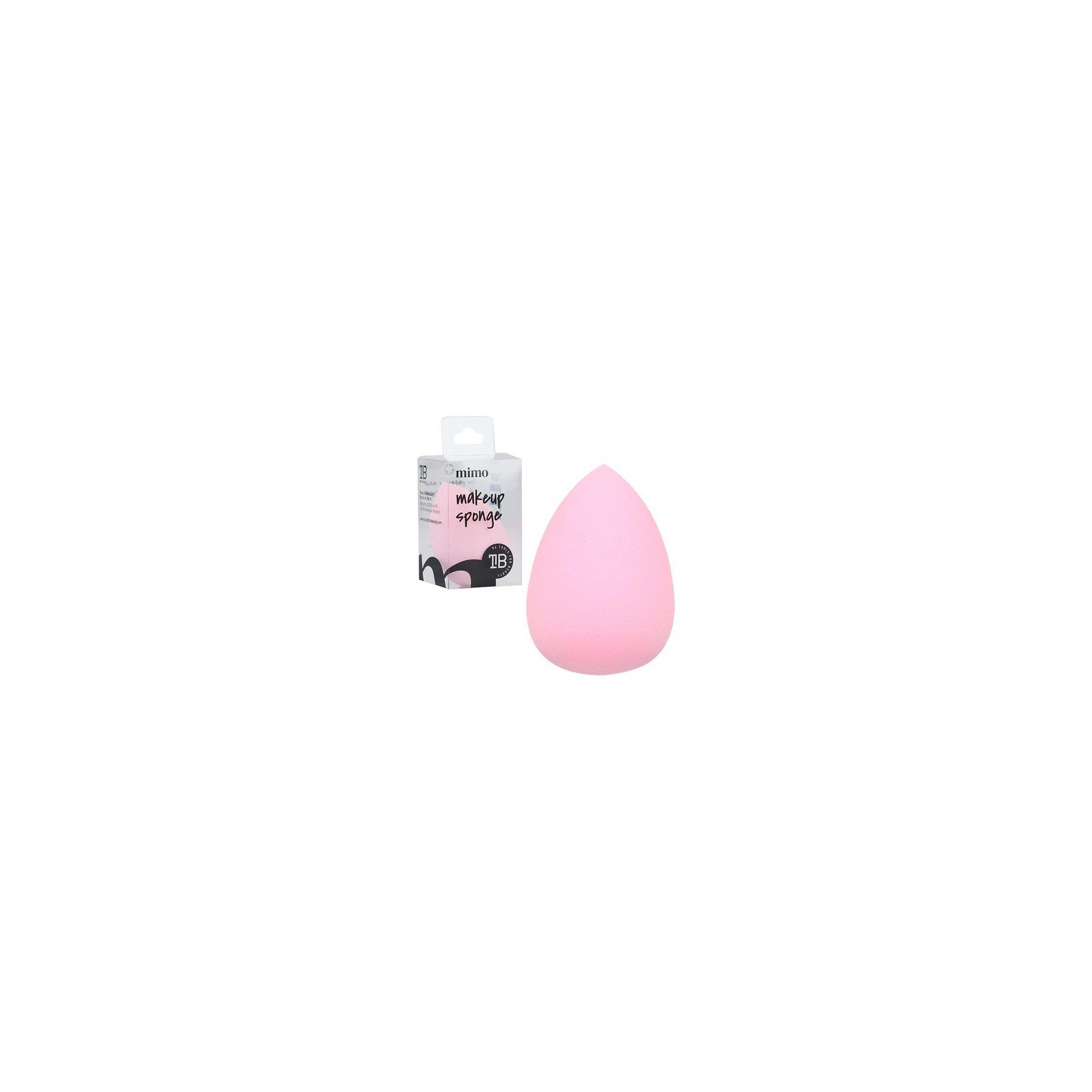 T4B MIMO Drop-Shaped Makeup Sponge - Light Pink