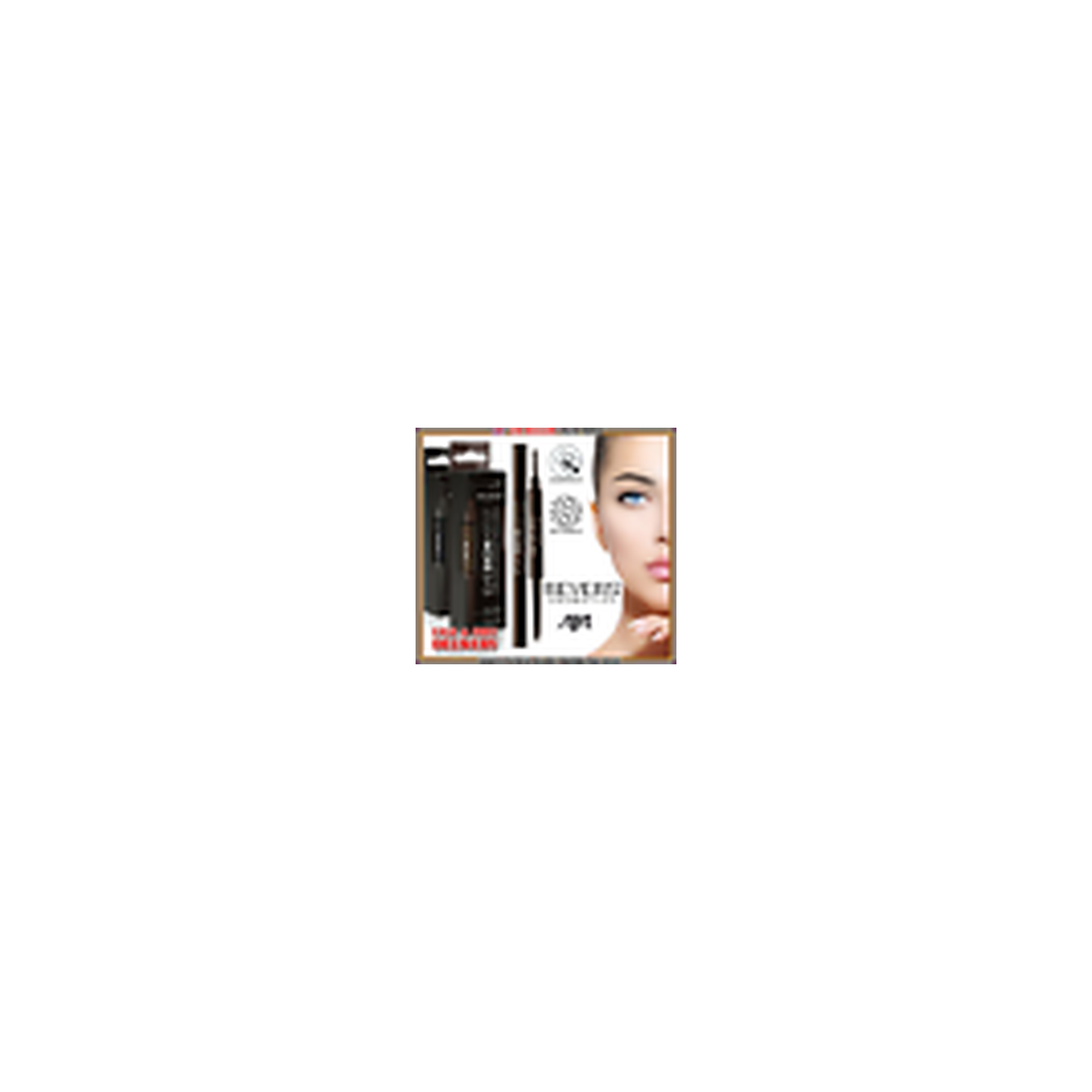 Eyebrow Pencil Tattoo Eyebrow Automatic Artist Dark Brown Black