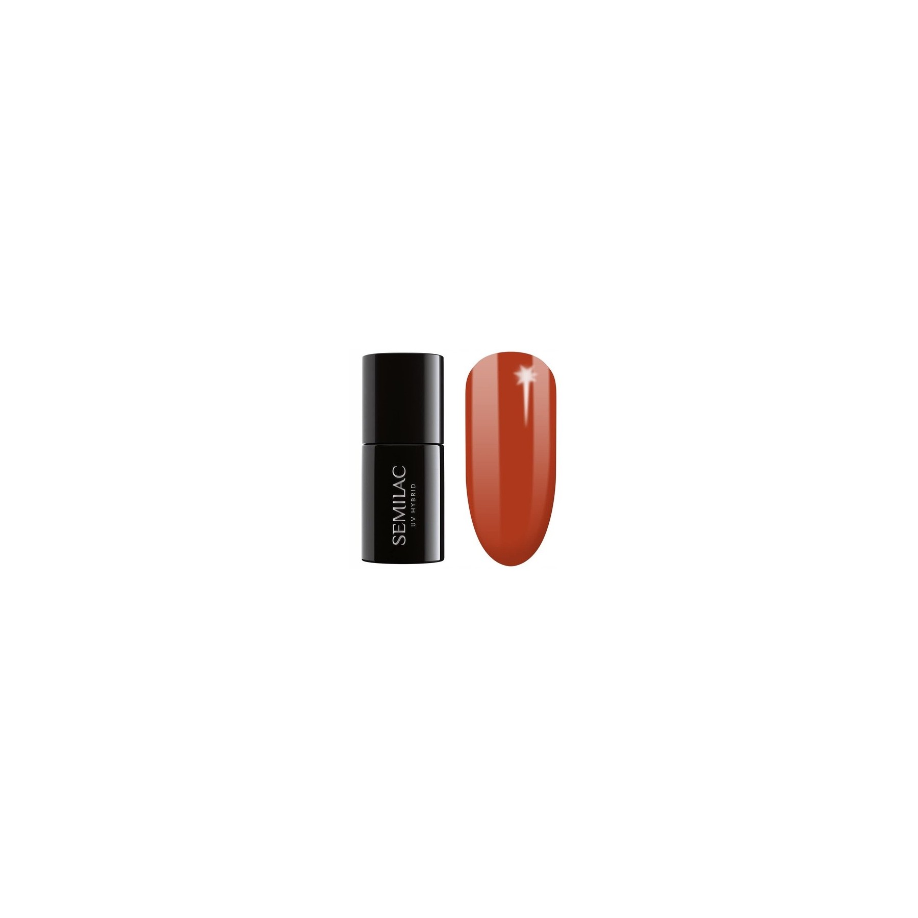 Semilac Spicy Pumpkin UV Nail Polish 7ml