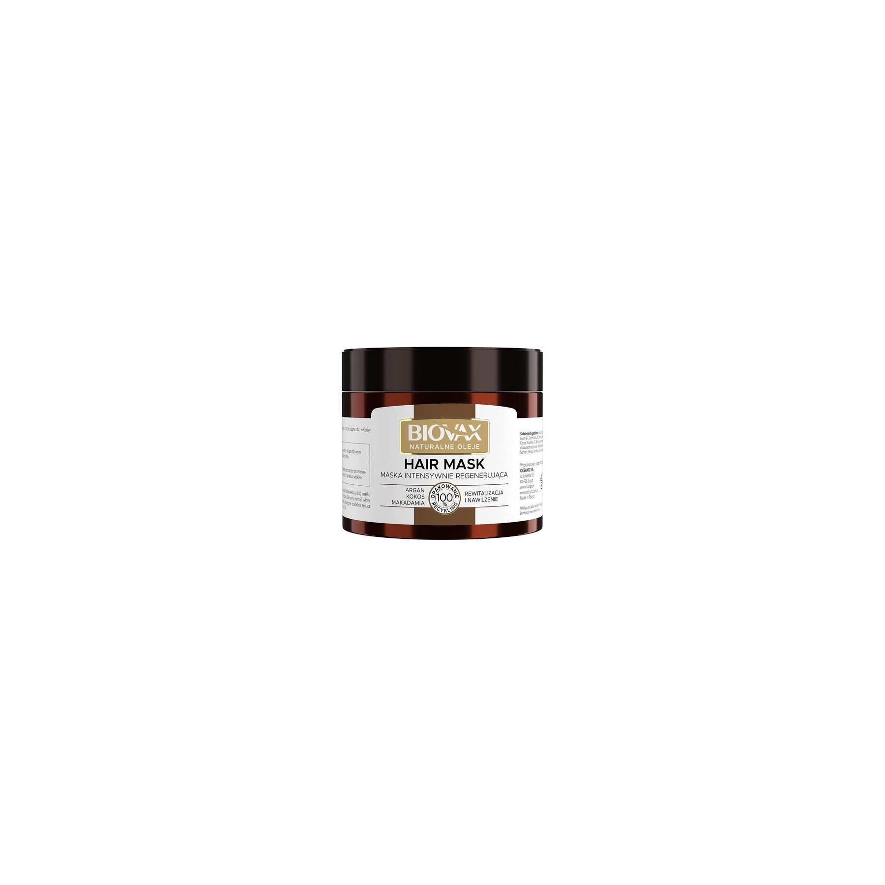 L'Biotica Biovax Argan Hair Mask 250ml