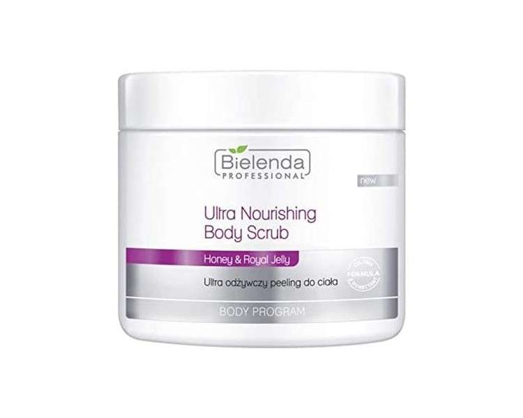 Bielenda Professional Ultra Nourishing Body Scrub 550g Set with Stapiż Hair Shampoo 15ml or Mask 10ml