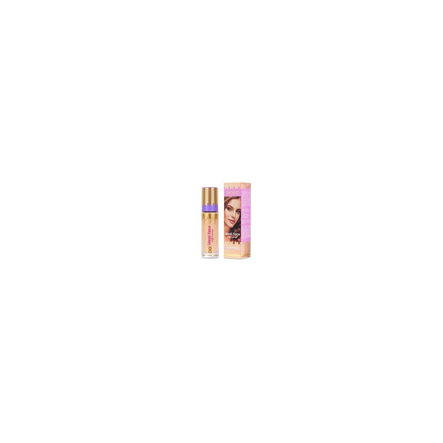 Ingrid Ideal Face Make Up Foundation Concealer 010 Light Ivory
