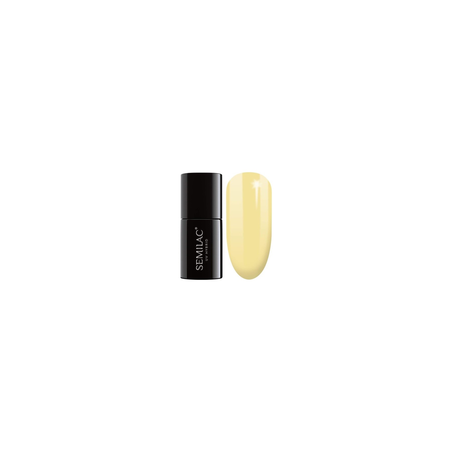 Semilac 023 UV Hybrid Nail Polish Banana 7ml