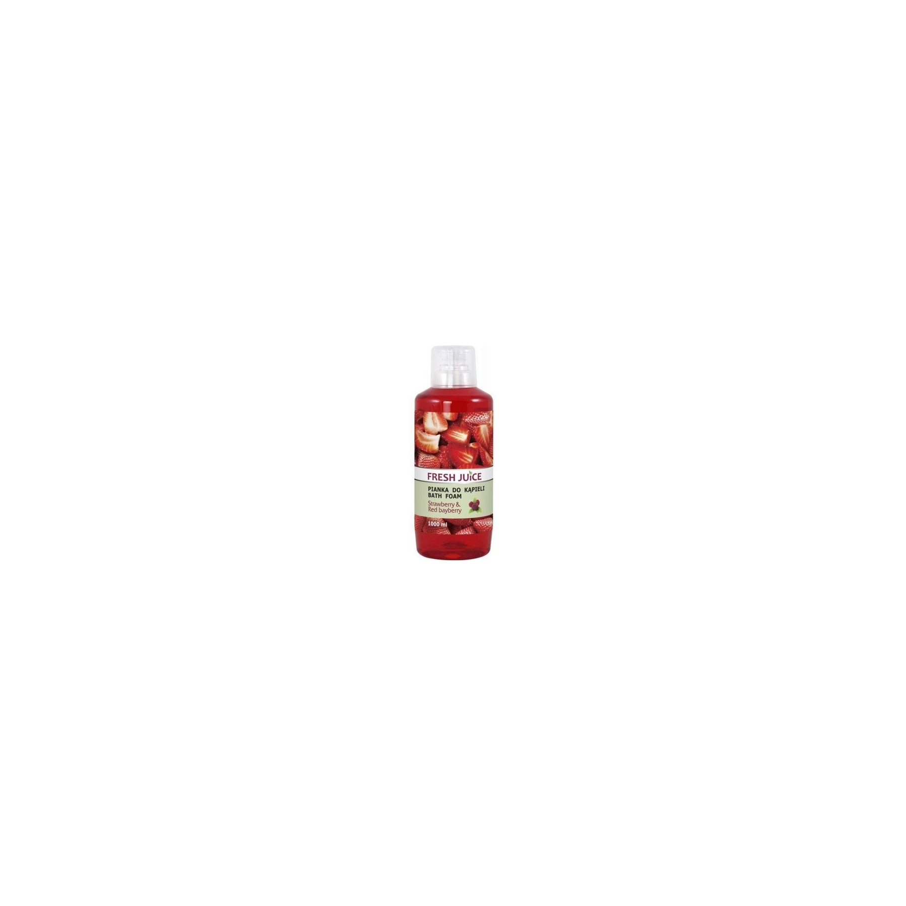 Fresh Juice Bath Foam Strawberry & Red Bayberry 1000ml