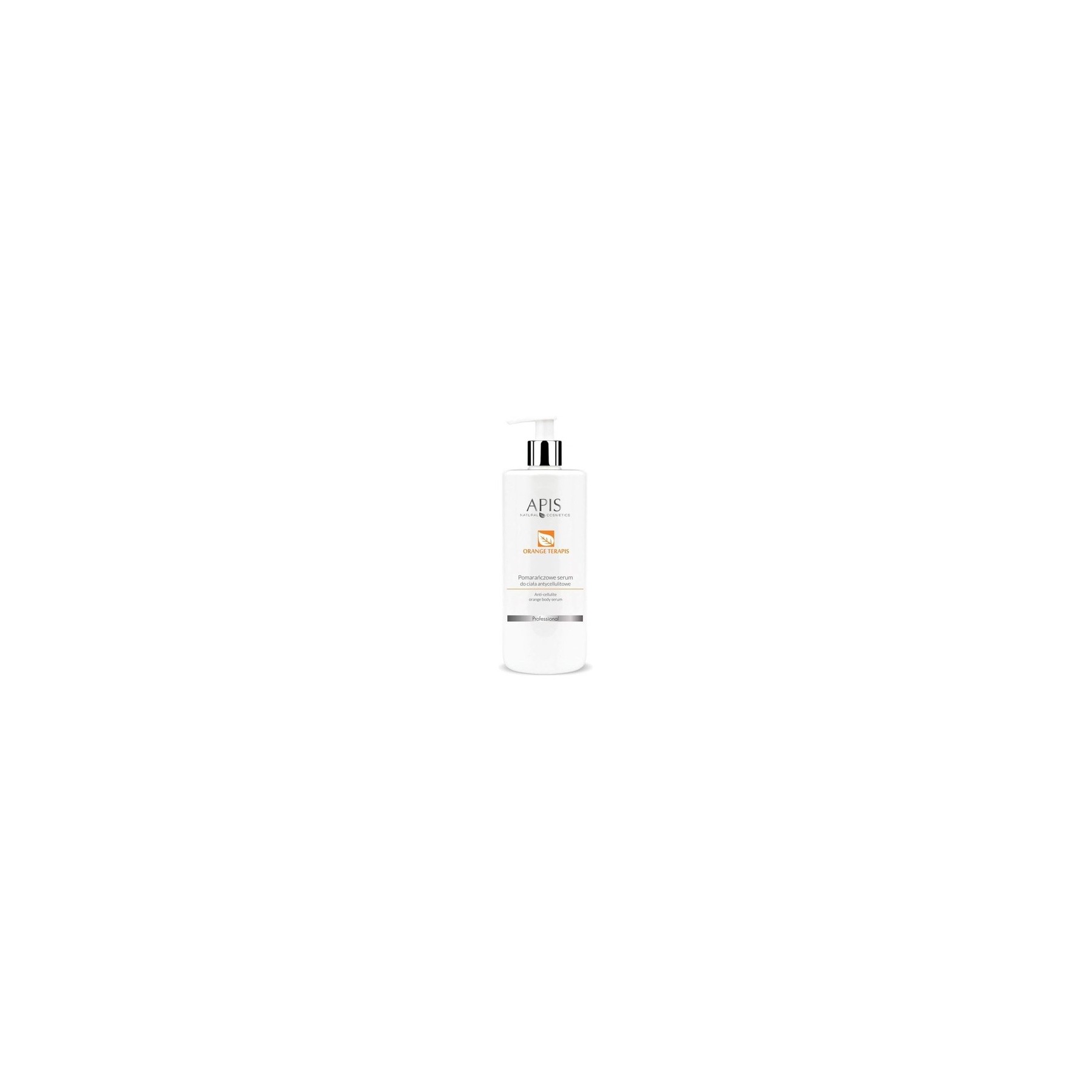 APIS Orange Terapis Orange Cellulite Serum for Body with Guarana, Bitter Orange, Ginkgo, and Pomegranate 500ml