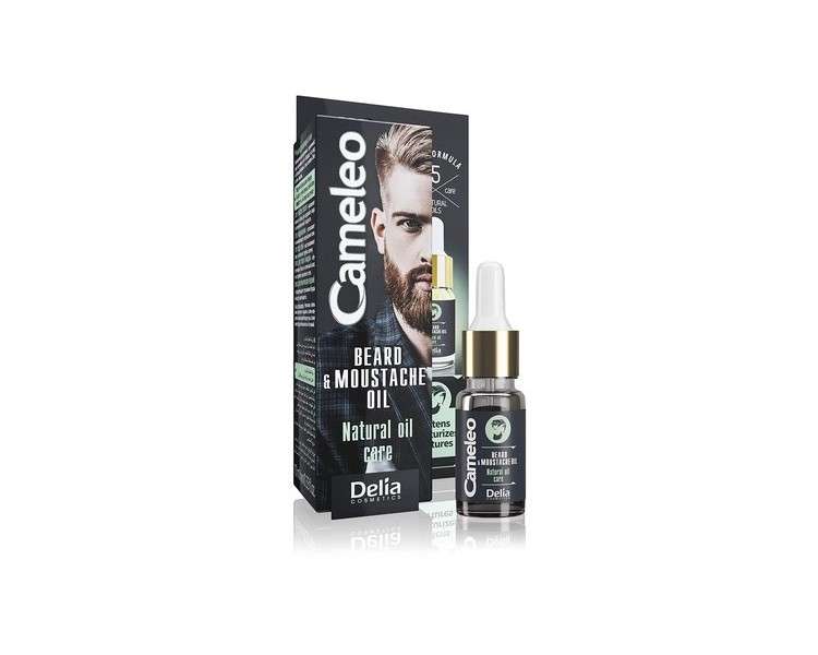 Delia Cameleo Men Beard and Moustache Oil Natural Oil Care 10ml