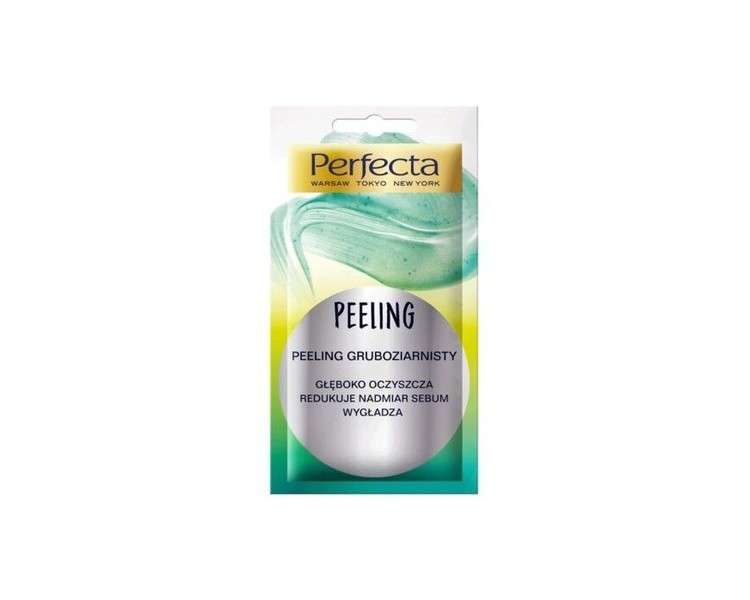 Perfecta Coarse-Grained Peeling Deeply Cleanses and Reduces Excess