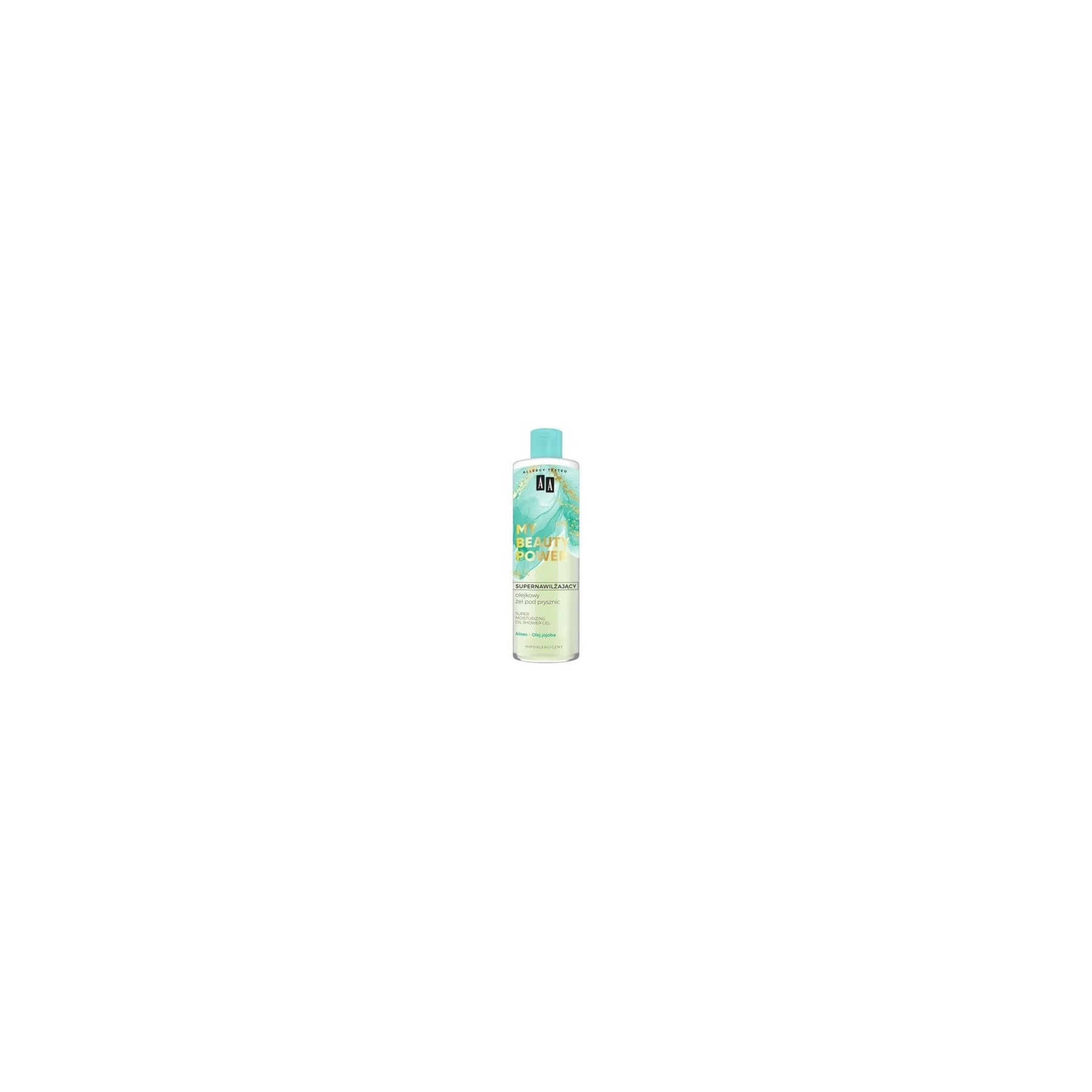 AA My Beauty Power Super Moisturizing Aloe Oil Shower Gel 400ml