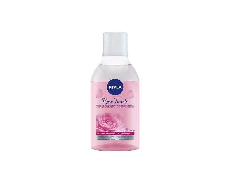 NIVEA Micellar Water with Organic Rosewood Water - Rose Touch 400ml