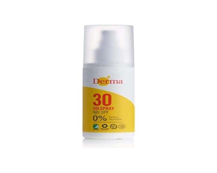 Derma Sun Spray SPF 30 150ml Black
