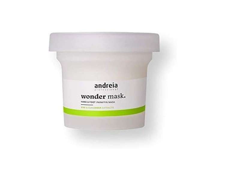 Andreia Professional Foot Mask Hand Mask with Kiwi and Cucumber Extracts 200g