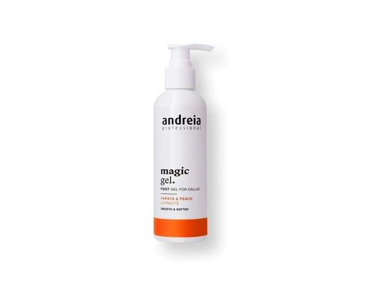 Andreia Foot Callus Magic Gel with Papaya and Peach Extracts 200ml