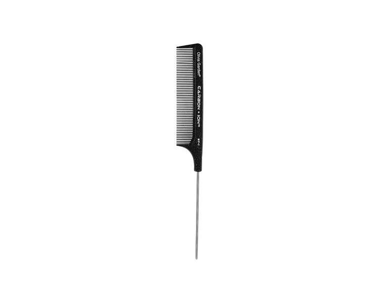 Olivia Garden Carbon Plus Ion Pin Tail Comb for Technical Services Type ST-1