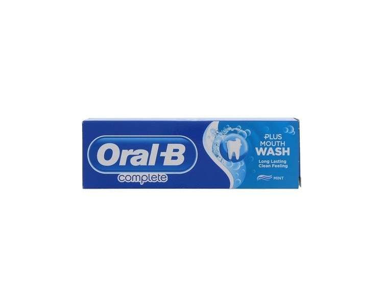 Oral-B Complete Mouthwash and Whitening Toothpaste 75ml