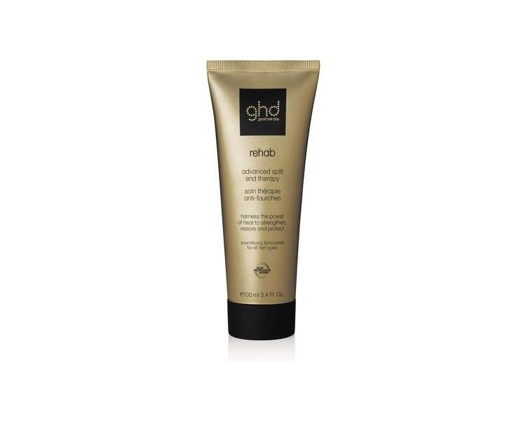 ghd Rehab Advanced Split End Therapy Serum Nourishing Hair Treatment Activated by Heat of Styling Tools with ghd Heat Protection System