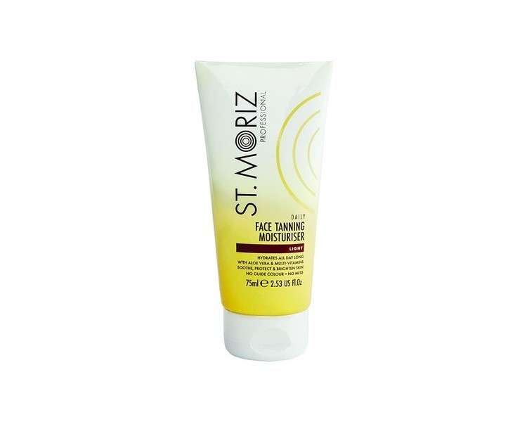 St Moriz Professional Self-Tanning Day Cream with Aloe Vera and Vitamin E 75ml