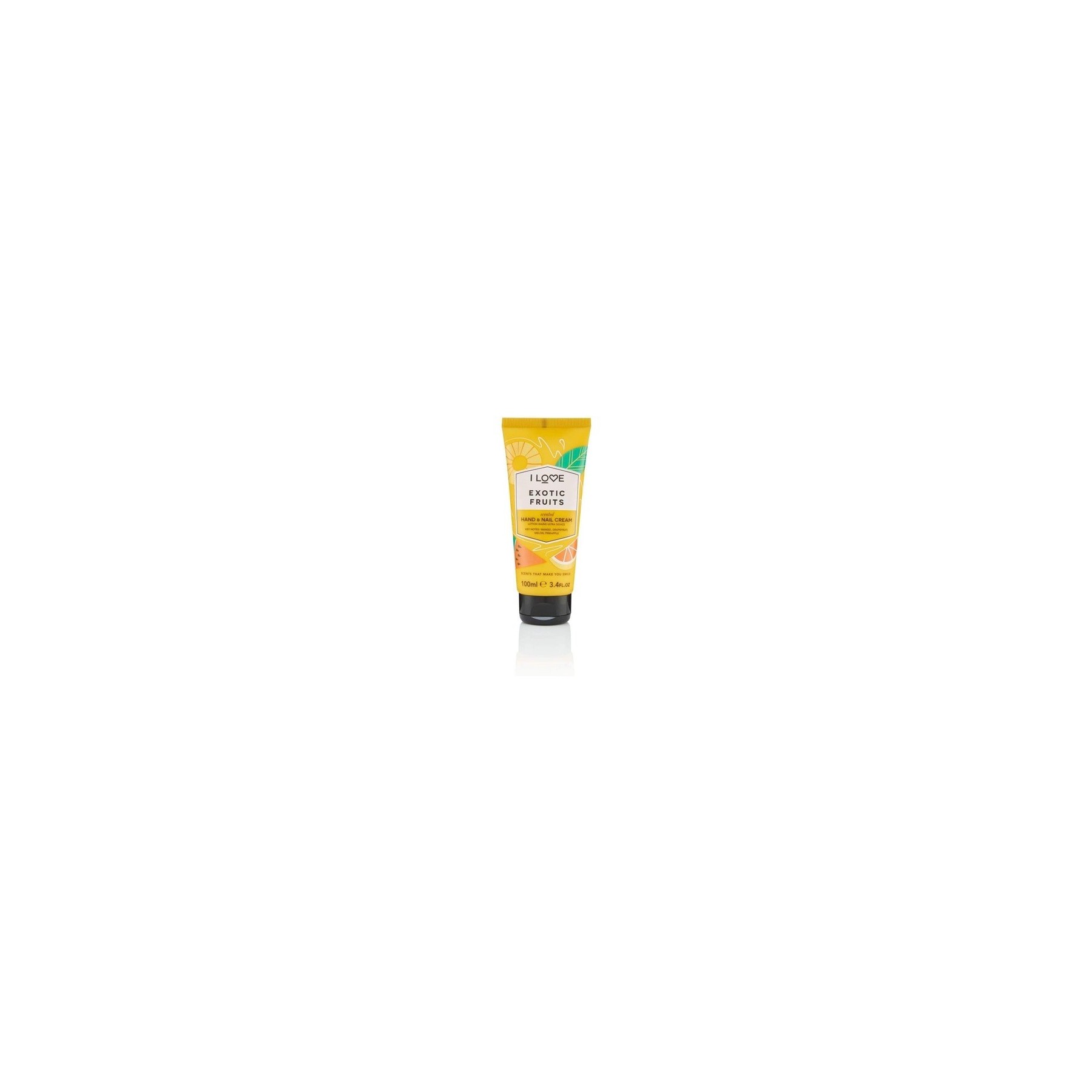 I Love Signature Exotic Fruits Rejuvenating Hand and Nail Cream with Shea Butter and Organic Coconut Oil 100ml
