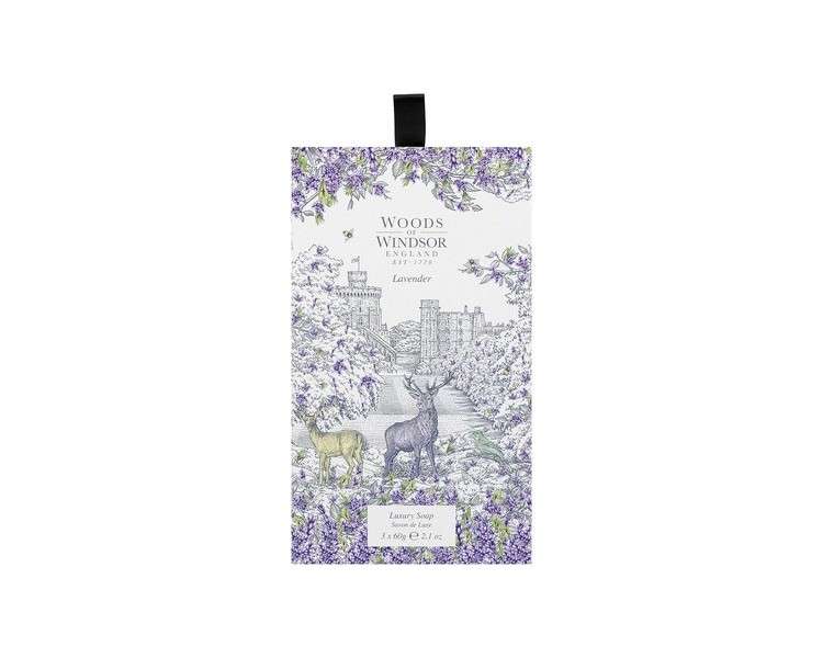 Woods of Windsor Lavender Luxury Soap for Her 60g - Pack of 3