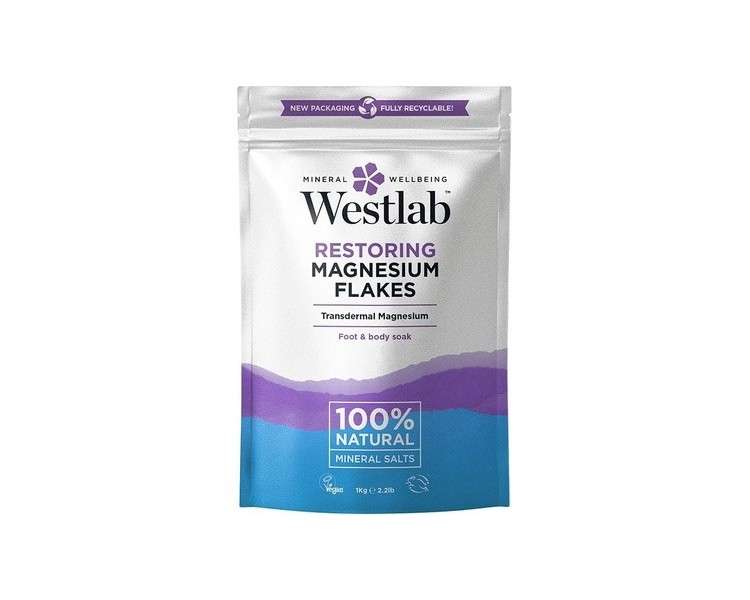 Westlab Magnesium Flakes Foot & Body Soak 1000ml