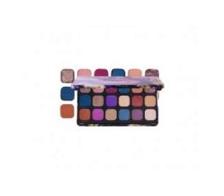 Makeup Revolution Forever Flawless Eyeshadow Palette Eutopia 18 Shades 19.8g