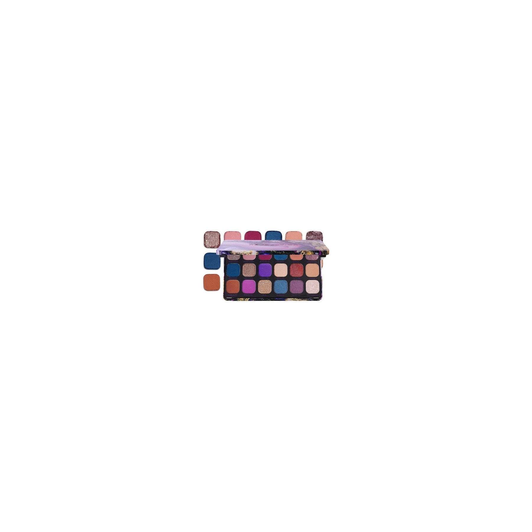 Makeup Revolution Forever Flawless Eyeshadow Palette Eutopia 18 Shades 19.8g