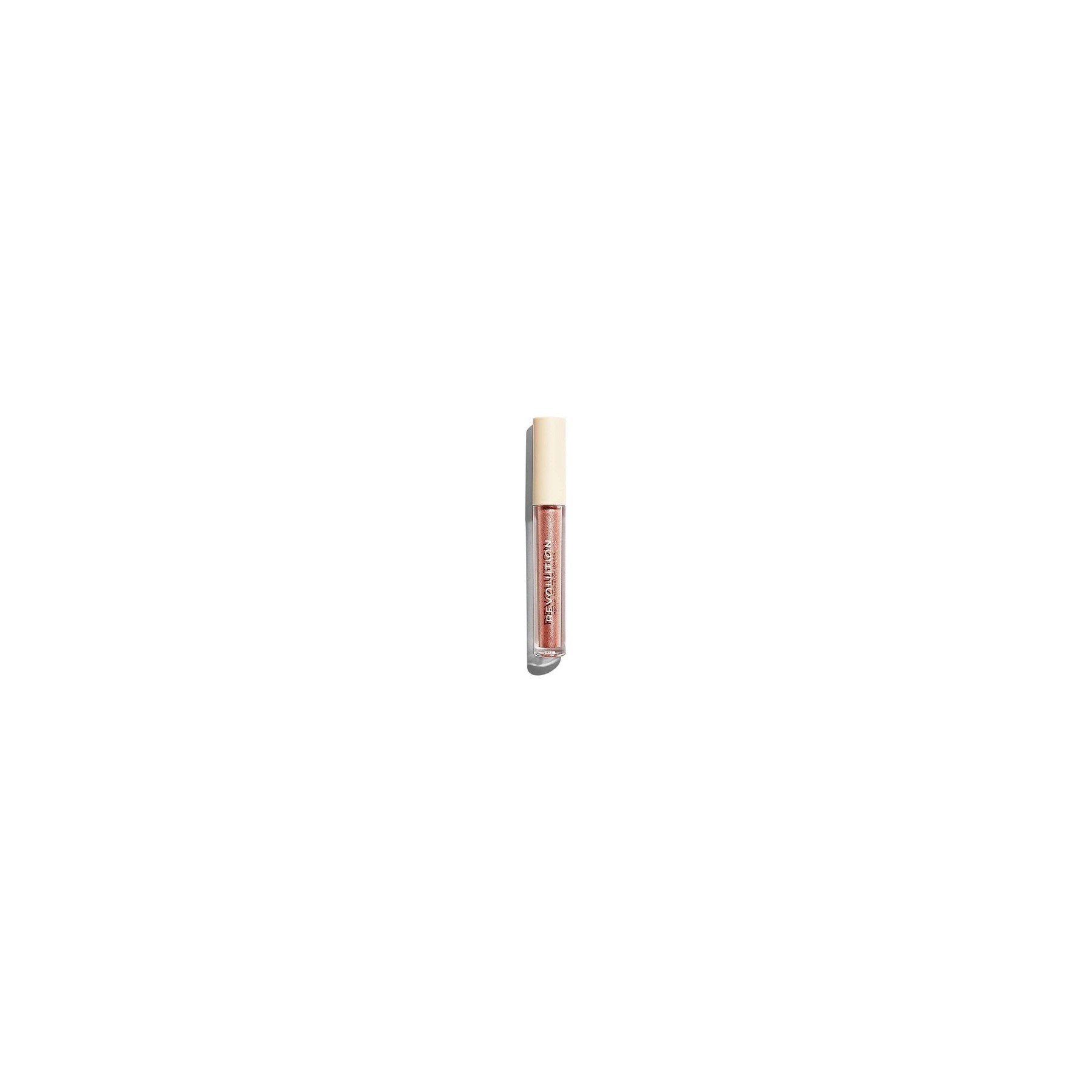 Revolution Nudes Collection Metallic Lip Gloss- Bustier 3ml