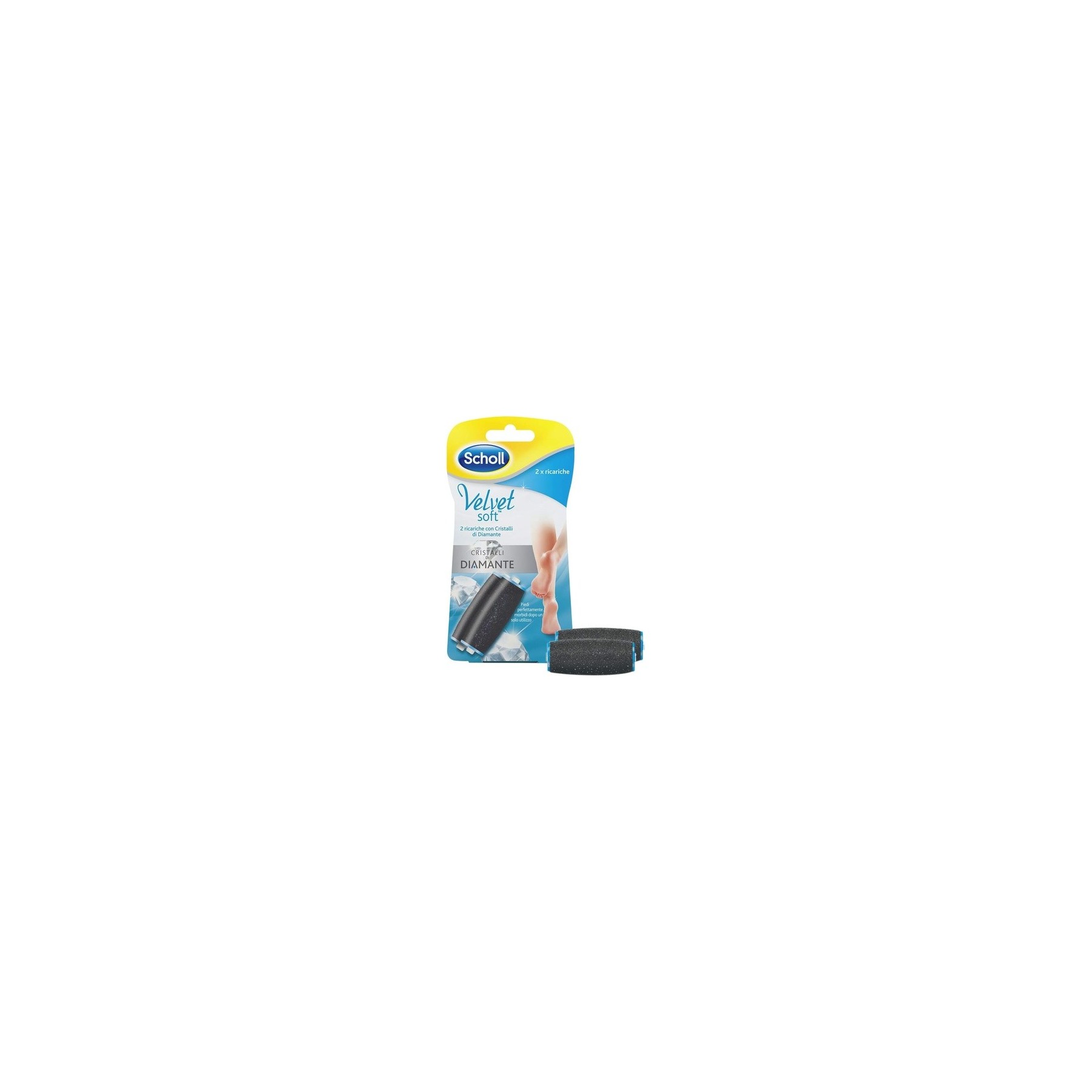 Scholl Velvet Smooth Diamond Pedi Refill Regular Coarse